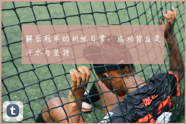 解密冠军的训练日常，成功背后是汗水与坚持