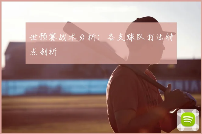 世预赛战术分析：各支球队打法特点剖析