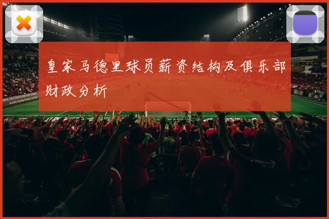 皇家马德里球员薪资结构及俱乐部财政分析